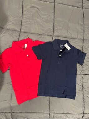 The Children's Place Red and Navy Polos